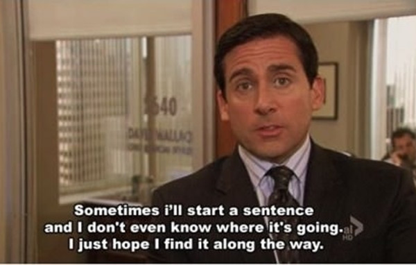 michael scott job interview