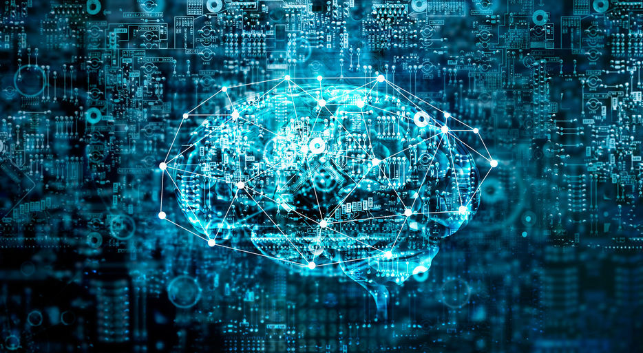 Artificial Intelligence digital Brain interview