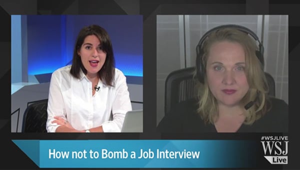 WSJ Live – How not to Bomb a Job Interview
