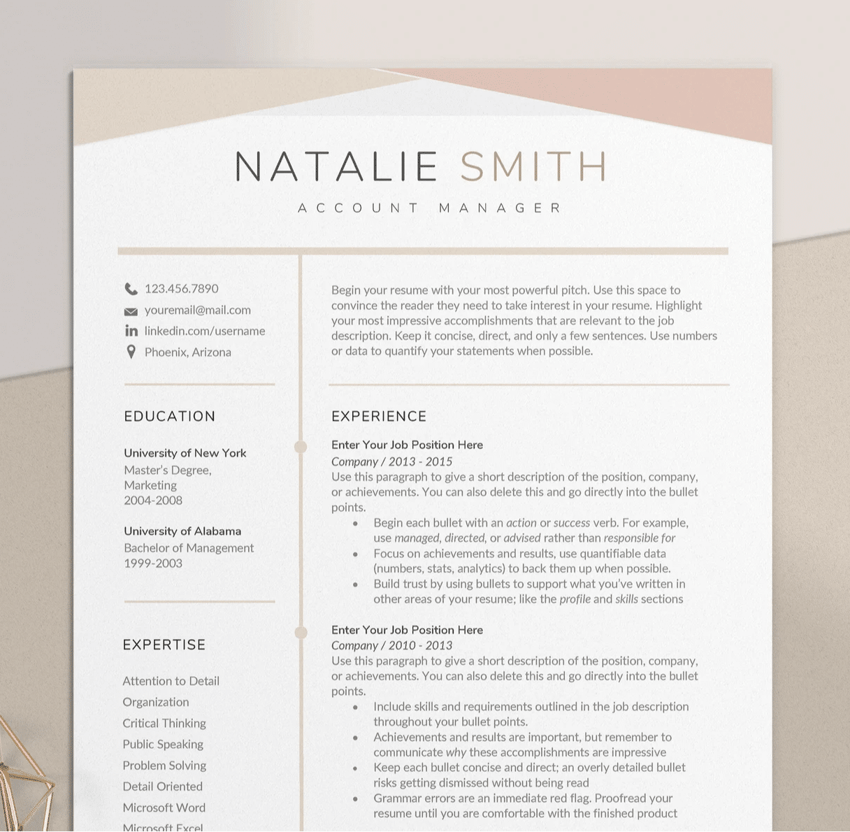 best resume templates for google docs