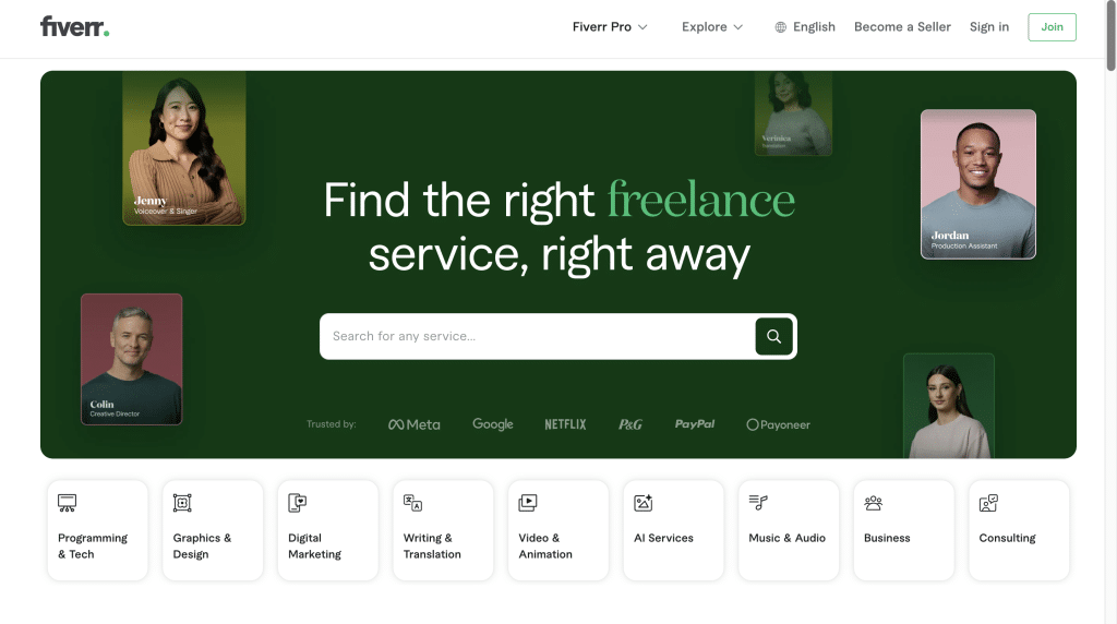 Fiverr for Freelancers